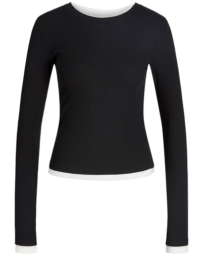 JJXX - JXHenna Contrast Tee - Black